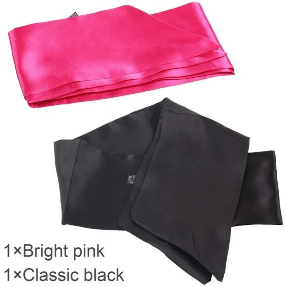 Blooming Hair 2 PCS Satin Headband Wrap
